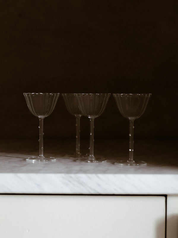 No 15. Cordial Coupe Glasses