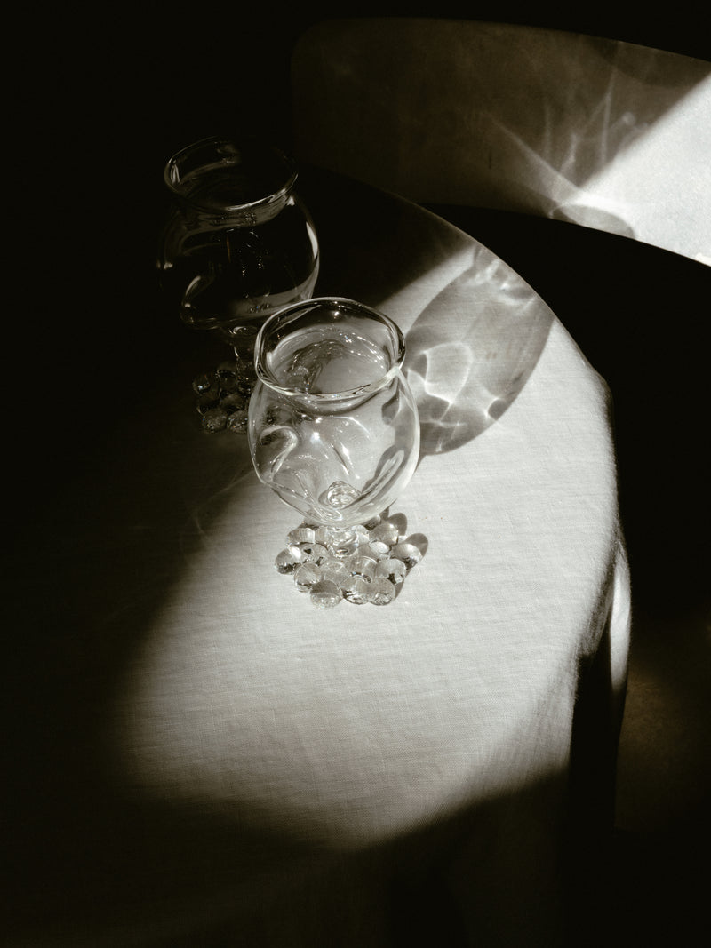 No 18. Sculptural Wine Glasses