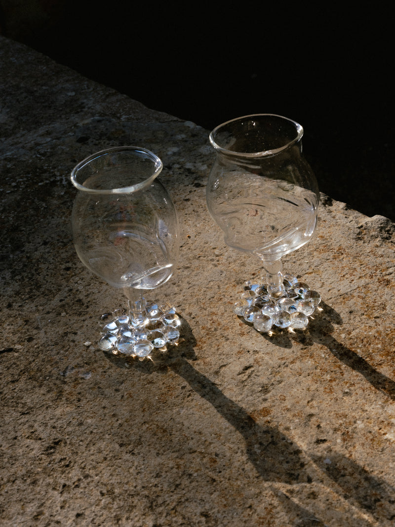 No 18. Sculptural Wine Glasses